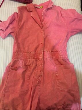 Women’s pink romper